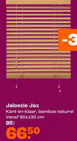 Kwantum Jaloezie Jax kant en Klaar aanbieding