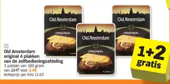 Old Amsterdam original 4 plakken van de zelfbedieningsafdeling