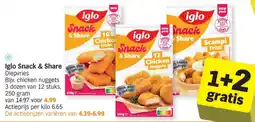 Albert Heijn Iglo Snack & Share aanbieding