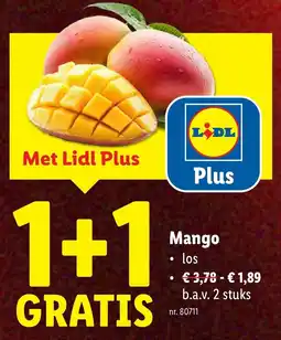 Lidl Mango los aanbieding