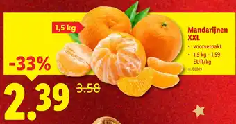 Lidl Mandarijnen XXL aanbieding