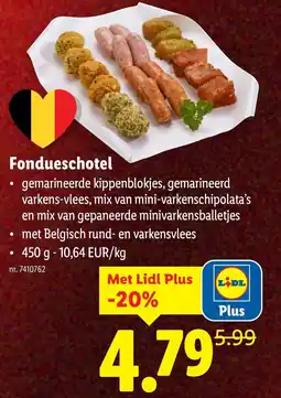 Lidl Fondueschotel aanbieding