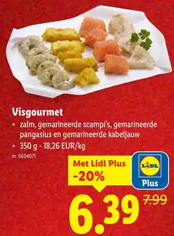 Lidl Visgourmet aanbieding