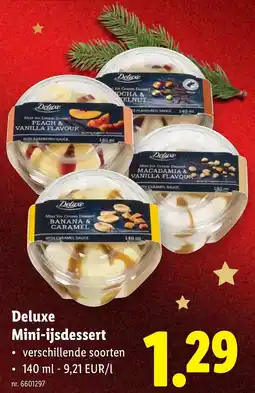 Lidl Deluxe Mini Ijsdessert aanbieding
