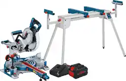 Coolblue Bosch Professional GCM 18V-254 D + ProCORE 18V 8,0Ah + Support aanbieding