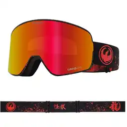 Decathlon NFX2 Unisex Skibril - Kaiju/LL Red Ionized & LL Light Rose aanbieding
