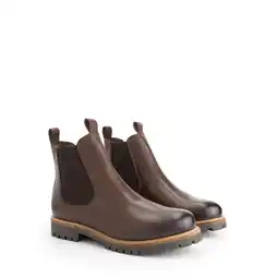 Decathlon Nodeland Heren - Chelsea boots - Leer - Donkerbruin aanbieding