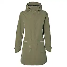 Decathlon Mosse Regen Parka Dames - Olijf Groen aanbieding