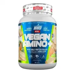 Decathlon Real Vegan Amino+ - 1 kg Mougly witte chocolade BIG aanbieding