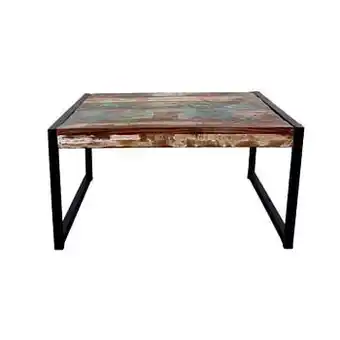 Leen Bakker Salontafel Lucas - veelkleurig - 35x70x70 cm - Leen Bakker aanbieding