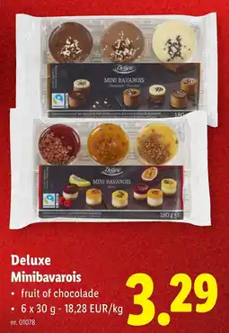 Lidl Deluxe Minibavarois aanbieding