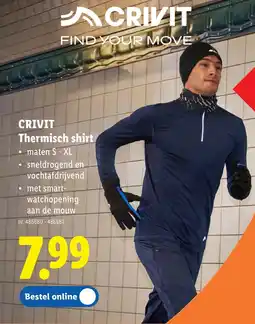 Lidl Crivit Thermisch shirt aanbieding