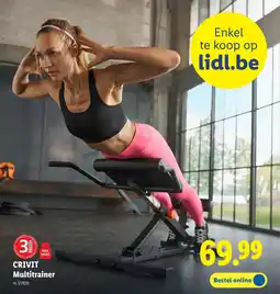 Lidl Crivit Multitrainer aanbieding