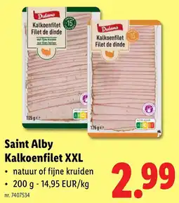 Lidl Saint Alby Kalkoenfilet XXL aanbieding