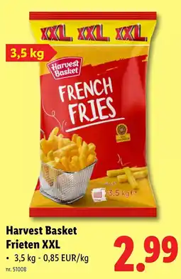 Lidl Harvest Basket Frieten XXL aanbieding