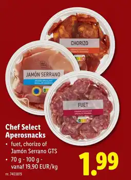 Lidl Aperosnacks aanbieding