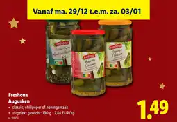Lidl Augurken aanbieding