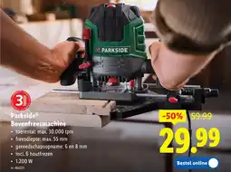 Lidl Bovenfreesmachine aanbieding