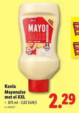 Lidl Mayonaise met ei XXL aanbieding