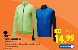 Lidl Thermohybride jas aanbieding