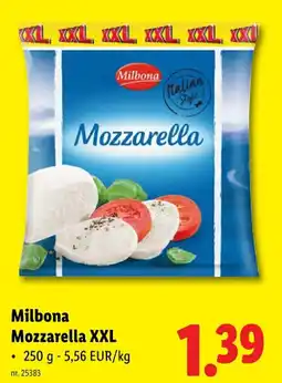 Lidl Mozzarella XXL aanbieding