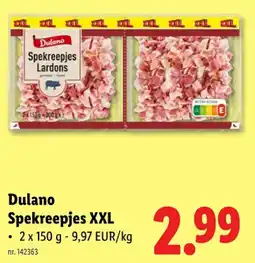 Lidl Spekreepjes XXL aanbieding