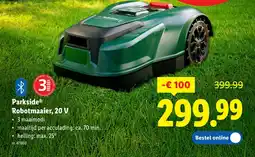 Lidl Robotmaaier, 20 V aanbieding