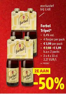 Lidl Tripel aanbieding