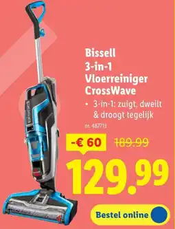 Lidl 3-in-1 Vloerreiniger CrossWave aanbieding