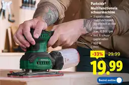 Lidl Multifunctionele schuurmachine aanbieding