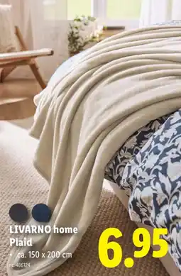 Lidl Plaid aanbieding