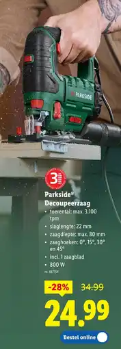 Lidl Decoupeerzaag aanbieding