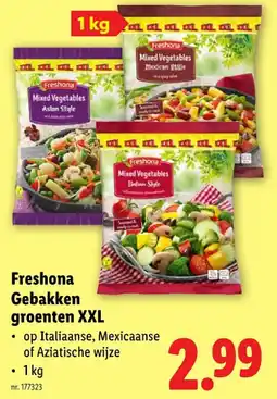 Lidl Gebakken groenten XXL aanbieding