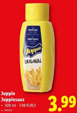 Lidl Joppiesaus aanbieding