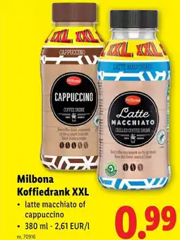 Lidl Koffiedrank XXL aanbieding