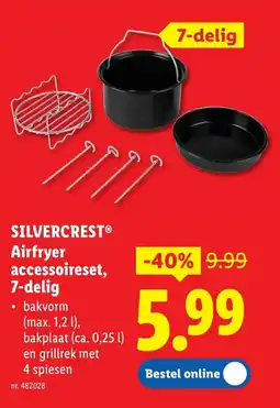 Lidl Airfryer accessoireset, 7-delig aanbieding