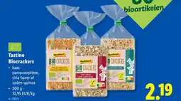 Lidl Biocrackers aanbieding