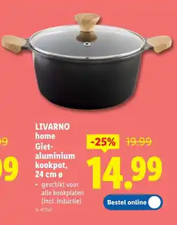 Lidl Gietaluminium kookpot, 24 cm ø aanbieding