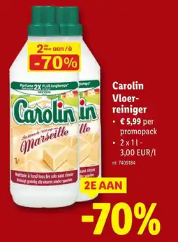 Lidl Carolin Vloer- reiniger aanbieding