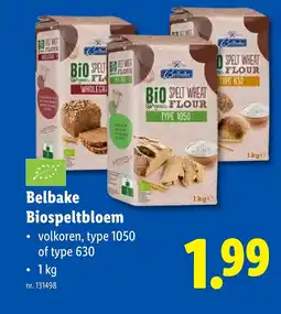 Lidl Belbake Biospeltbloem aanbieding