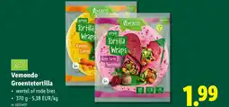 Lidl Vemondo Groentetortilla aanbieding