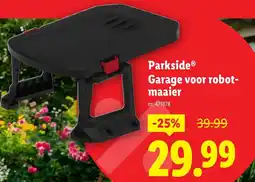 Lidl Parkside garage voor robot- maaier aanbieding