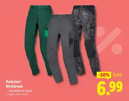 Lidl Parkside Werkbroek aanbieding