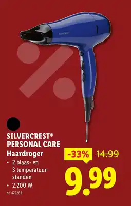 Lidl Silvercrest personal care haardroger aanbieding