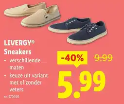 Lidl Livergy sneakers aanbieding