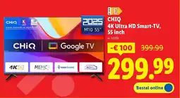Lidl Chiq 4K Ultra HD Smart-TV aanbieding