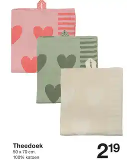 Zeeman Theedoek aanbieding