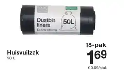Zeeman Huisvuilzak aanbieding