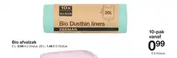 Zeeman Bio afvalzak aanbieding
