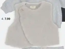 Zeeman 0-Baby gilet aanbieding